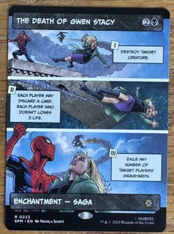 MTG Marvel Spider-Man, The Death of Gwen Stacy - Borderless - Image 1