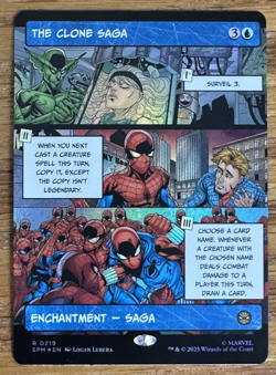 MTG Marvel Spider-Man, The Clone Saga - Borderless Foil - Image 1