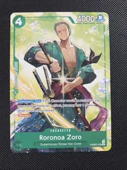 One Piece English - Roronoa Zoro - Welcome Pack 2026 Vol 1 - PRB02-006 NM - Image 1