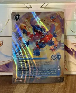 Ravensburger Disney Lorcana Stitch - Experiment 626 Enchanted - Set 8 Foil EN - Image 1