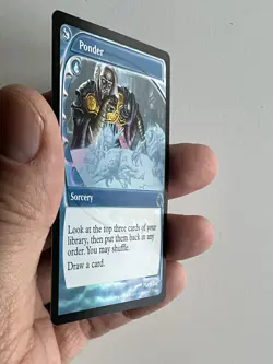 MTG Ponder *Foil Future Sight* Secret Lair: Chicago 2025 MT/NM Free Ship - Image 5