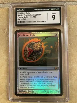 Magic: The Gathering - FOIL Coalition Relic - Future Sight - CGC 9 Mint! - Image 1