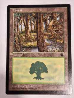 Forest - (152) Portal: Second Age - Magic the Gathering MTG Nice! - Image 1