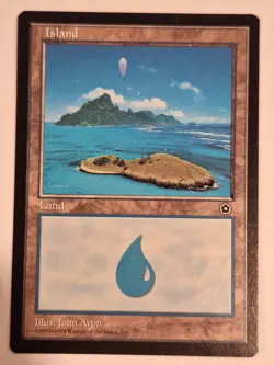 Island (155) - Portal: Second Age - Magic the Gathering MTG Nice! - Image 1