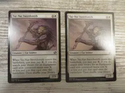 2x Taj-Nar Swordsmith - Modern Masters 2015 - NM - English - OOP MTG - Image 1
