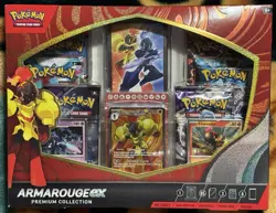 Pokemon TCG: Armarouge Ex Premium Collection Factory Sealed Box - Image 1