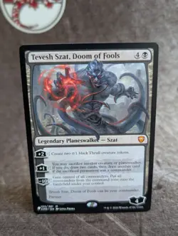 MTG, Tevesh Szat, Doom of Fools (#0199), The List, Non Foil, NM, Mythic - Image 1
