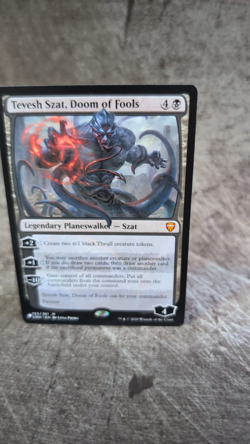 MTG, Tevesh Szat, Doom of Fools (#0199), The List, Non Foil, NM, Mythic - Image 2