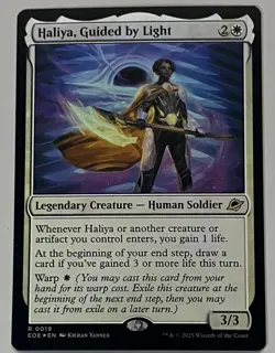 MTG Edge of Eternities Haliya, Legendary Creature-Human Soldier RARE FOIL #0019 - Image 1