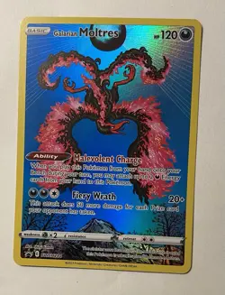 2023 Pokemon Sword & Shield Galarian Moltres Black Star Promo SWSH284 - Image 1