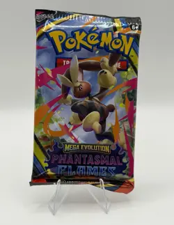 Pokemon TCG Mega Evolution—Phantasmal Flames Booster Pack 10 Cards English 6+ - Image 1
