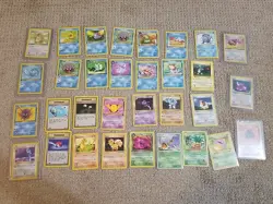 Lot Of 32 Vintage Pokemon Cards From 1999-2009 - Image 1