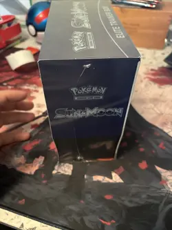 Sun & Moon ETB Elite Trainer Box Lunala Base Set. Small Test On Front. Pokemon - Image 2