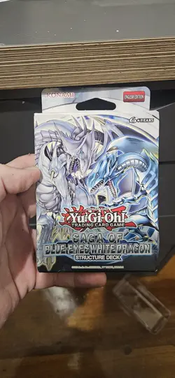 YU-GI-OH! TCG Saga of the Blue Eyes White Dragon 2022 Structure Deck NEW - Image 1