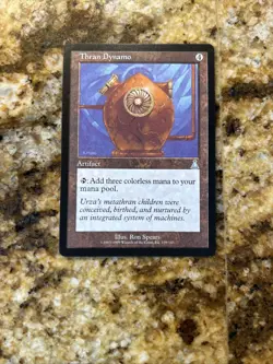 MTG Urza's Destiny Thran Dynamo Lightly Played Condition - Image 1