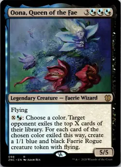 Oona, Queen of the Fae 98 Commander: Zendikar Rising MTG NM - Image 1