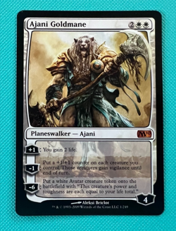 Ajani Goldmane - M10 - Core Set 2010 - MTG - Magic the Gathering - Image 1