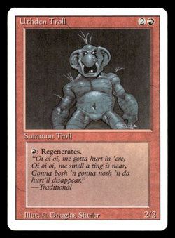 Uthden Troll - MTG - Revised Edition NM - Magic the Gathering - Image 1