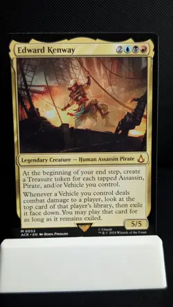 Edward Kenway #0053 Universes Beyond Assassin's Creed Regular MTG EN NM - Image 1