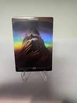 MTG Mountain - Unstable 215 - Foil NM Magic The Gathering - Image 5