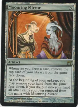 MTG: Champions of Kamigawa: Foil Moonring Mirror: Lightly Played Condition - Image 1