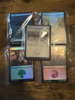 100 Basic Land Lot MTG Bulk Lands 20 of Each Color Magic The Gathering - Image 1