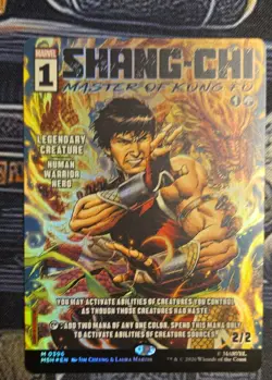 Shang-Chi, Master of Kung Fu (Borderless) (0396) Marvel Super Heroes Foil - Image 1