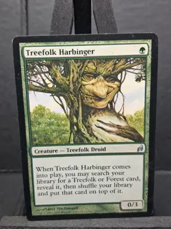 Treefolk Harbinger Lorwyn RegularMTG Treefolk Harbinger Lorwyn 2007 Uncommon - Image 1