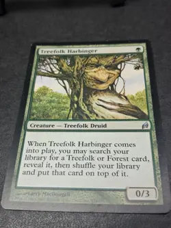 Treefolk Harbinger Lorwyn RegularMTG Treefolk Harbinger Lorwyn 2007 Uncommon - Image 3