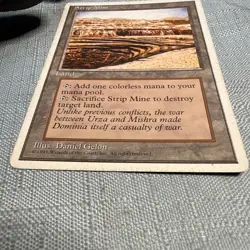 MTG 4th Edition Strip Mine Mp - Image 3