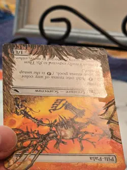 MTG Pili-Pala Shadowmoor Regular Hand Painted Alter Border Extension LP - Image 3