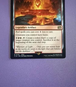 Final Fantasy MTG The Fire Crystal Regular 135 | Near Mint - Image 3