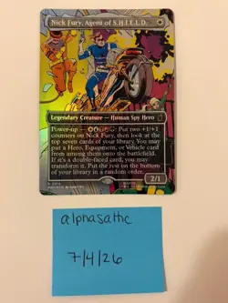Nick Fury, Agent of S.H.I.E.L.D. (Borderless) (0314) Marvel Super Heroes Foil - Image 1