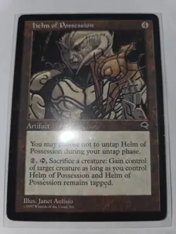 mtg, Helm of Possession -Tempest Regular NM - Image 1