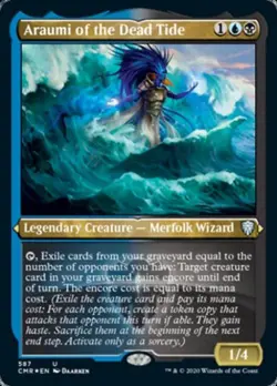 ~ Araumi of the Dead Tide (Foil Etched) ~ NM Foil ~ Commander Legends ~ MTG ~ - Image 1