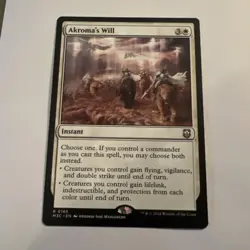 Akroma’s Will – NM/M – Commander: Modern Horizons III – MtG - Image 1