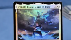 Donald Blake Guise of Thor FOIL MSC 592 Mtg Commander: Marvel Super Heroes - Image 2
