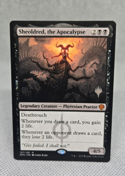 Sheoldred MTG Mythic / Rare lot : Crucible of Worlds, Halvar, Heliod, Mythril - Image 1