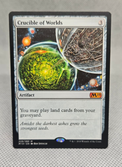 Sheoldred MTG Mythic / Rare lot : Crucible of Worlds, Halvar, Heliod, Mythril - Image 2