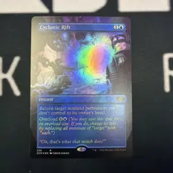 Cyclonic Rift (Borderless) Double Masters Foil - Image 1