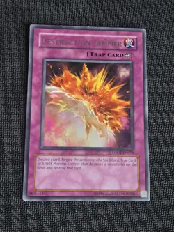 Destruction Jammer LODT-EN072 Rare Unlimited Edition LP Yugioh - Image 1