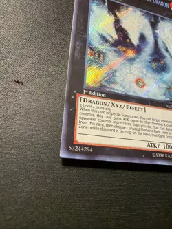 Number 57: Tri-Head Dust Dragon NUMH-EN030 Number Hunters 1st Edition - Image 3