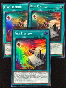 Yugioh Fire Ejection LD10-EN022 1ST Super x3 (NM) - Image 1