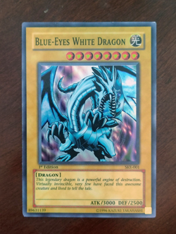 Blue-Eyes White Dragon — SKE-001 — Starter Deck: Kaiba Evolution — 1st Edition - Image 2