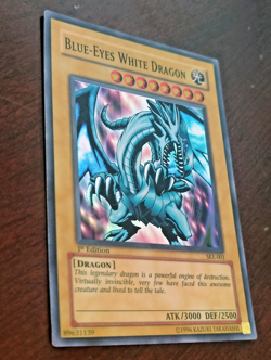 Blue-Eyes White Dragon — SKE-001 — Starter Deck: Kaiba Evolution — 1st Edition - Image 3