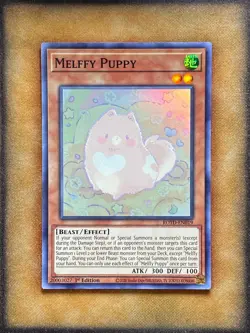 Yugioh Melffy Puppy ROTD-EN019 Super Rare 1st Ed NM - Image 1