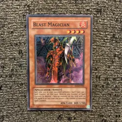 Yu-Gi-Oh! TCG Blast Magician FET-EN020 Super Rare Unlimited NM - Image 1
