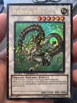 Naturia Barkion DT03-EN038 - Ultra Parallel Rare Duel Terminal LP - Image 1