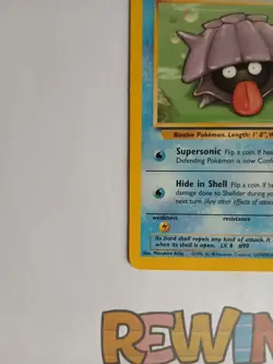 Pokemon TCG Shellder Fossil 54/62 - Image 4