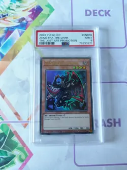 2023 YU-GI-OH! Zombyra The Dark Promo PSA 9 ~ POP 2 !! - Image 1